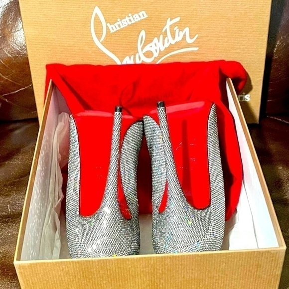 Christian Louboutin iconic ‘So Kate’ starburst discoball sky high 120mm EU37 - Picture 6 of 12